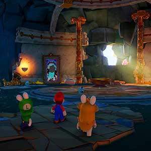 Mario Plus Rabbids Sparks of Hope Sala De Pintura