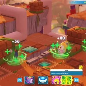 Mario + Rabbids Kingdom Battle - Curación
