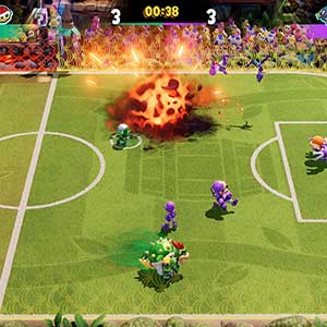Mario Strikers Battle League Football - Explosión