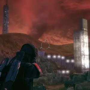 Mass Effect - Acercándose a la Torre del Puerto Espacial