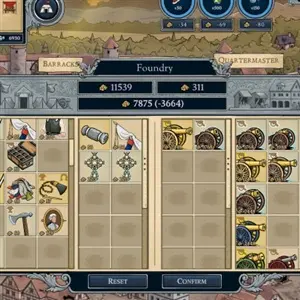 Master of Command - Fundición