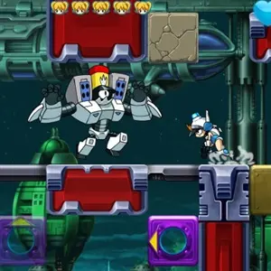 Mighty Switch Force! - Casco de Sirena