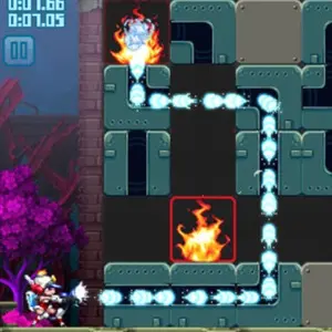 Mighty Switch Force! - Flujo de Agua
