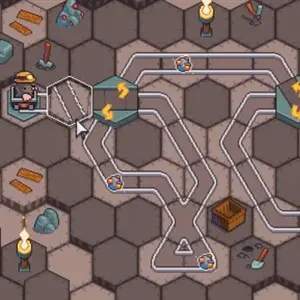 Mole Cart Mining - Cambiar Vía