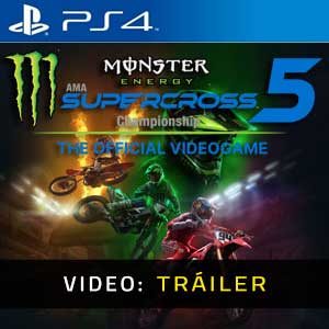 Tráiler de vídeo de Monster Energy Supercross 5 Ps4