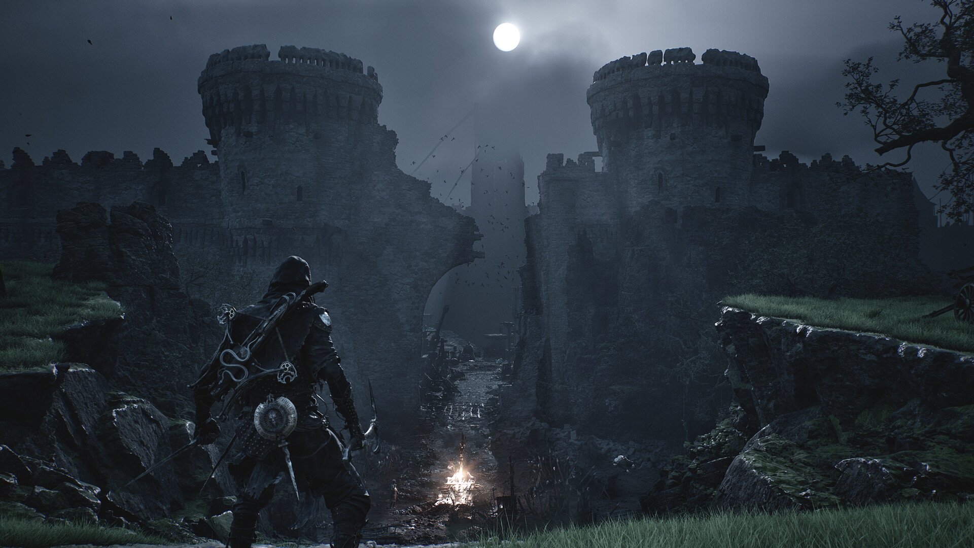 Escena de combate soulslike brutal de Mortal Shell II