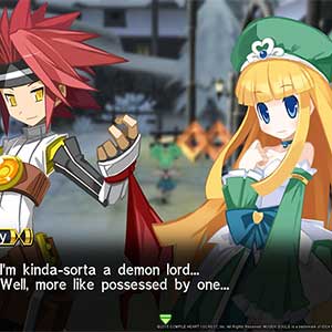 Mugen Souls - Soul Skyheart y Sandy Sunshine