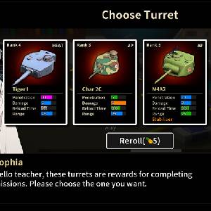 Multi Turret Academy Escogiendo Torreta