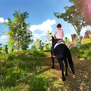riding horse