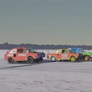 My Winter Car - Carrera en Pista de Hielo