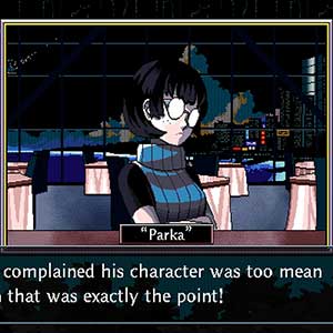 La parka era demasiado mala