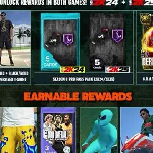 NBA 2K25 Pro Pass: Season 8 - Doble Derecho