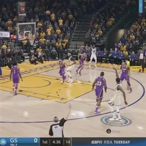 NBA LIVE 19 - Golden State Warriors Contra Los Angeles Lakers