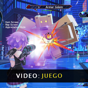 Neptunia Virtual Stars vídeo de juego