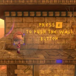 Nia: Jewel Hunter - Empujar el botón de la pared