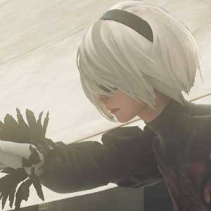 NieR Automata Game of the YoRHa Edition - Acariciar a un robot