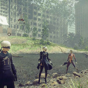 Máquina invasor enemigo