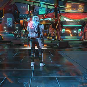 No Man's Sky - Atmósfera ciberpunk