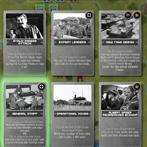 No Retreat! The Russian Front - Cartas de eventos históricos