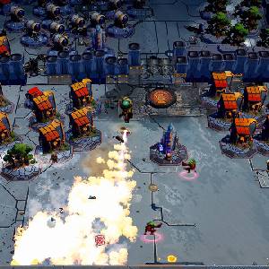 No Ticket Back: Craft, Survive & Escape - Lanzallamas