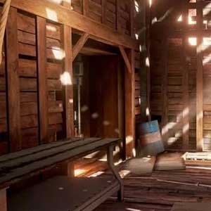 Casa de madera antigua