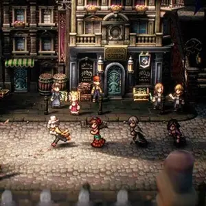 Octopath Traveler 2 - Mercado De La Ciudad