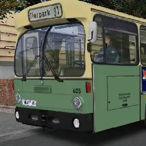 OMSI 2 Citybus O305G - Variante de Autobús Verde y Amarillo