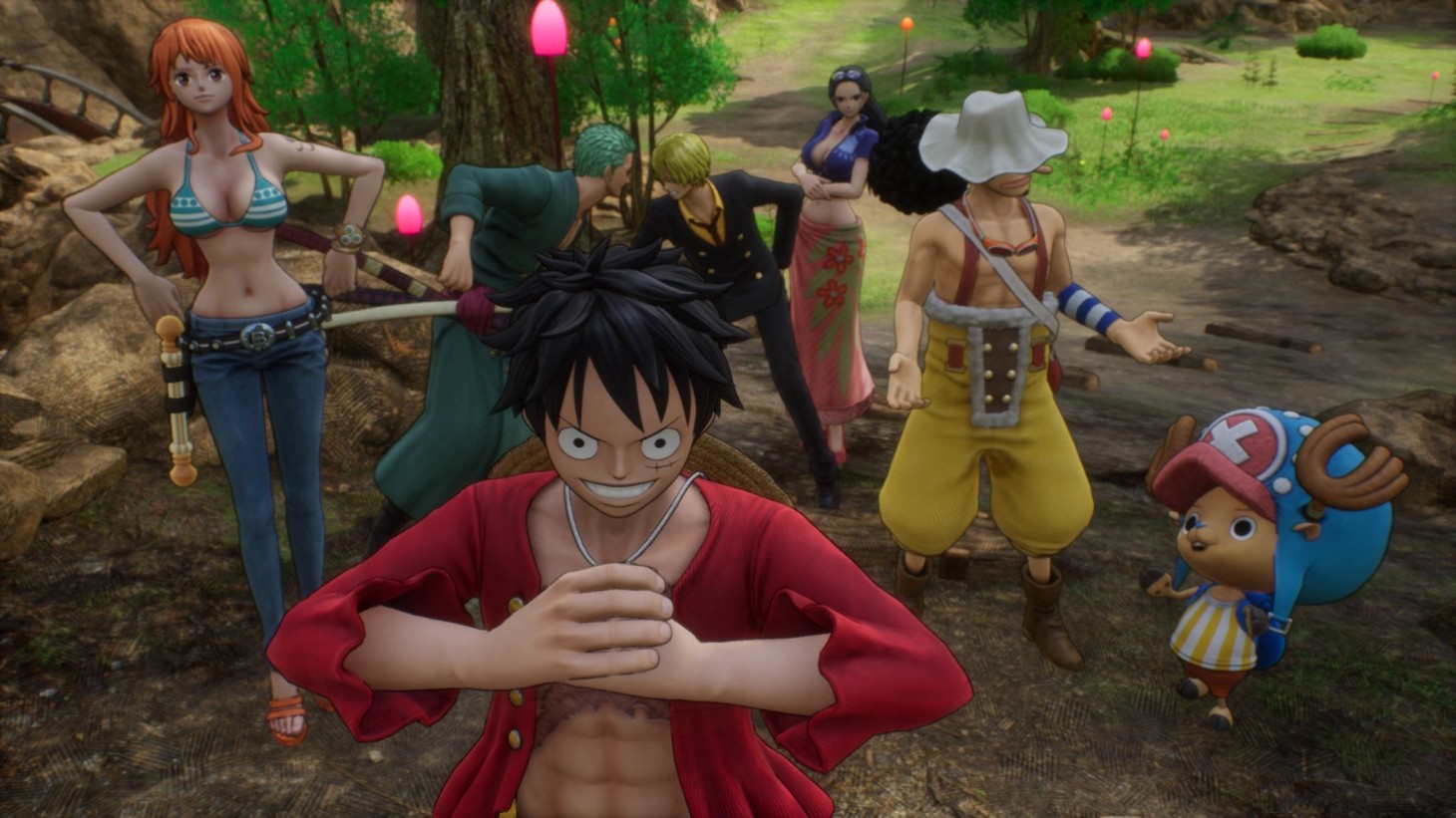 ¿Quiénes son los personajes jugables en One Piece Odyssey?