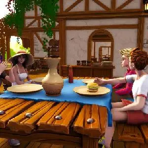 Organic Burger Simulator - Mesa de comedor