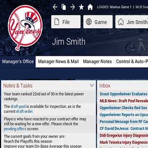Baseball 17 Manager & GM Actions