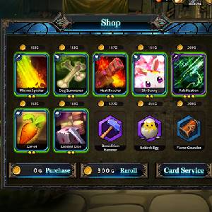 Overdungeon - Tienda