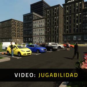 Vídeo de jugabilidad de Parking Tycoon Business Simulator