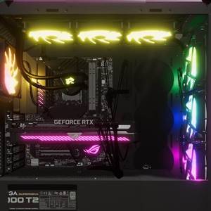 PC Building Simulator 2 - Efecto luminoso
