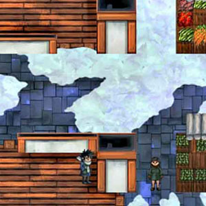 Pillar: Snowy Town People