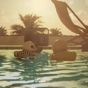 Placid Plastic Duck Simulator Ducks Galore - Puesta de Sol