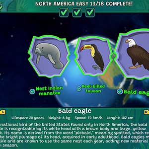 Planet Quiz Learn & Discover Animales De América Del Norte