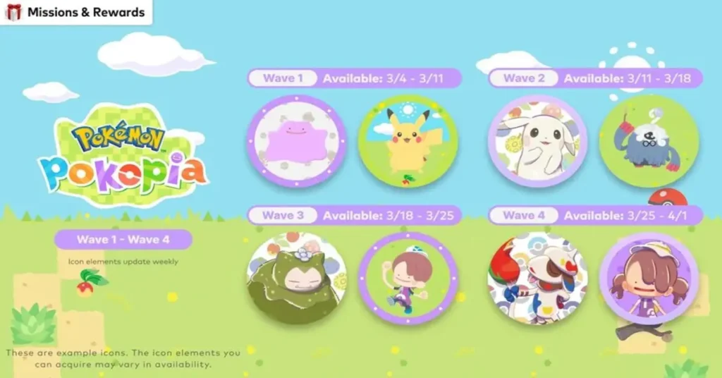 Pokemon Pokopia NSO Icons