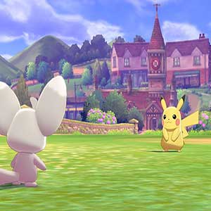 Pokemon Shield Nintendo Switch Minccino Pikachu