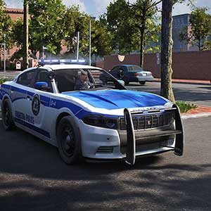 Police Simulator Patrol Officers - Vehículo policial