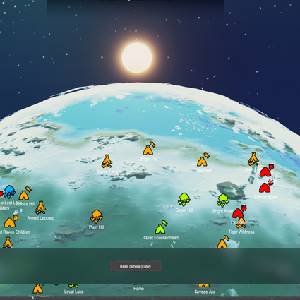 Primitive Society Simulator - Mapa del Mundo