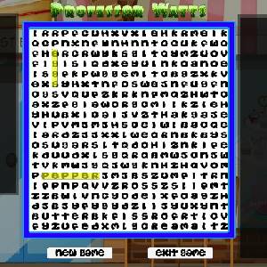 Professor Watts Word Search: Yummy Foods - Sopa de Letra