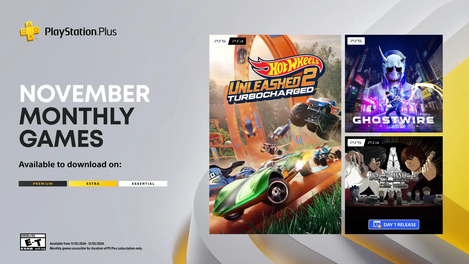 PlayStation Plus Juegos Gratuitos Noviembre