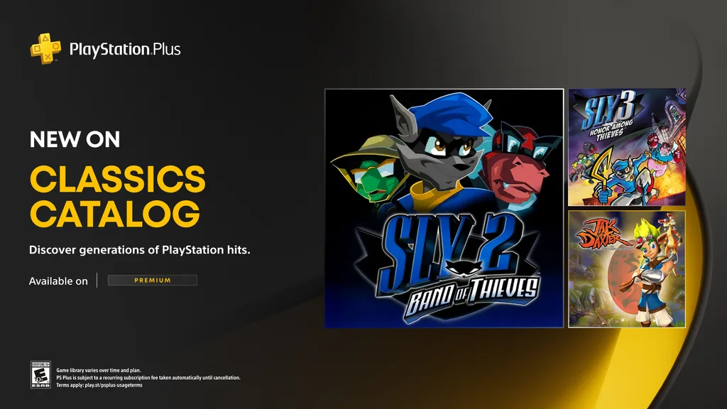 PS Plus Premium Classic Catalog December