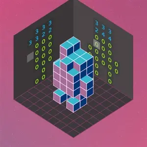 Qube Qross - Estilo gráfico neón
