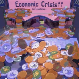 RACCOIN: Coin Pusher Roguelike – Crisis Económica
