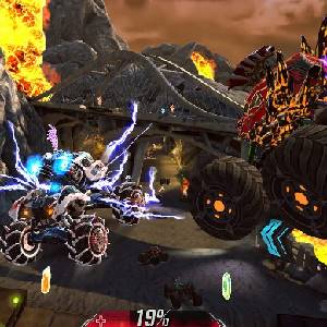 RACE: Rocket Arena Car Extreme - Aceleración de Nitro