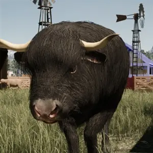 Ranch Simulator Highland Cows Pack Build Farm Hunt - Vaca Highland Negra