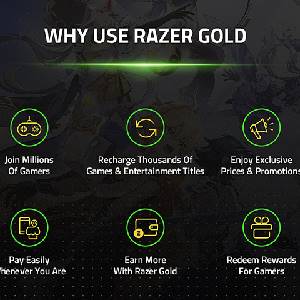 Razer Gold Gift Card - Por qué Razer Gold
