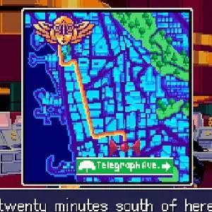 Read Only Memories: NEURODIVER - Mapa