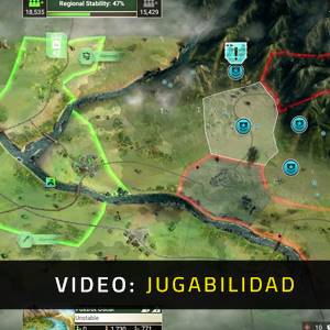 Rebel Inc Escalation Gameplay Video de Jugabilidad